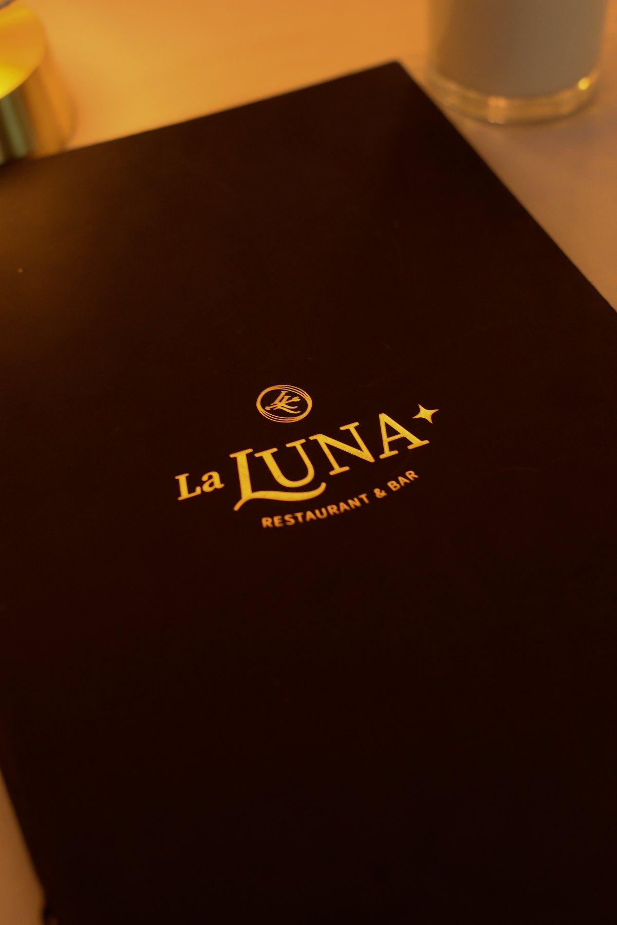 La Luna Abuja &mdash; The menu