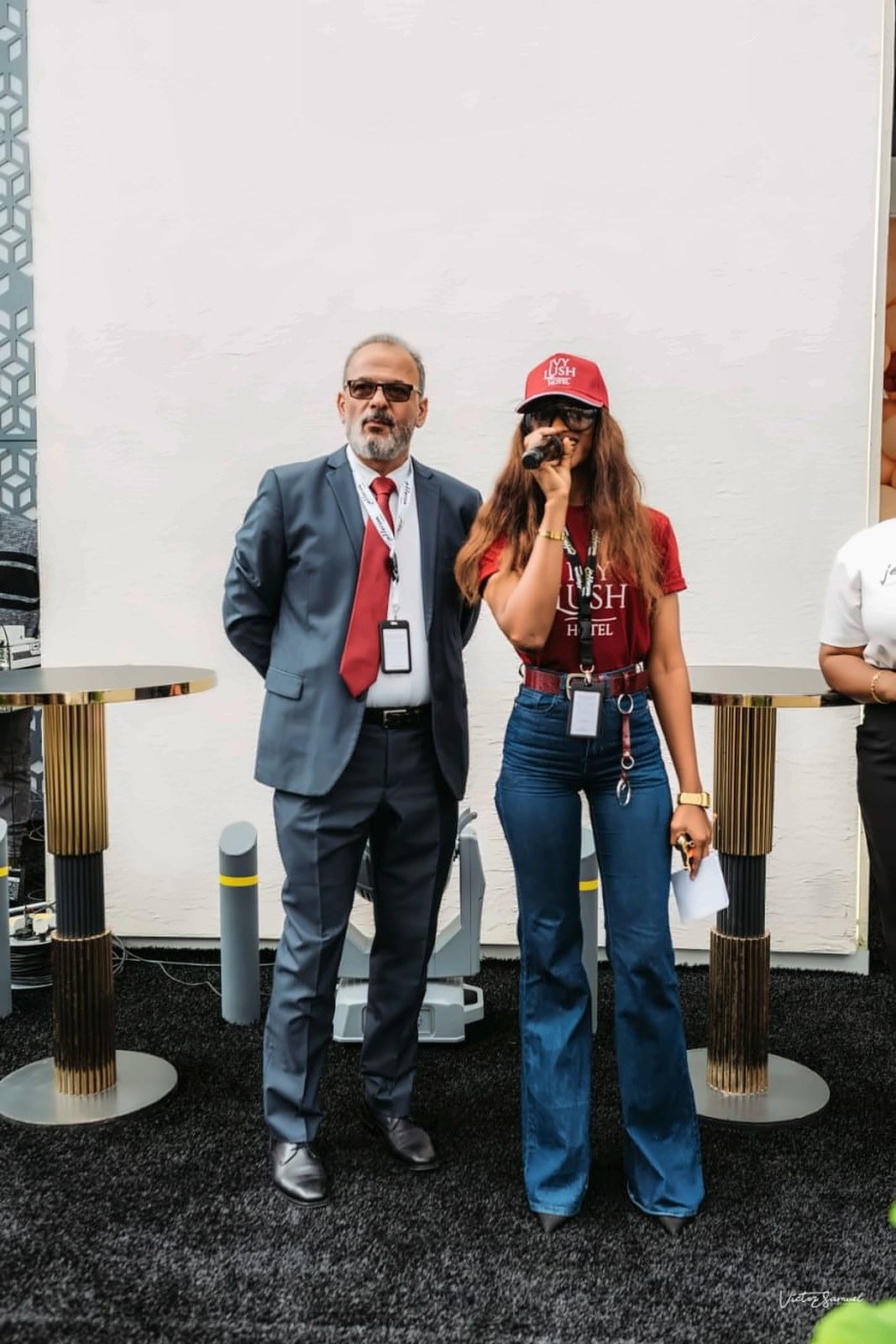 Ibrahim Wehbe at the Ivy Lush Warri opening
