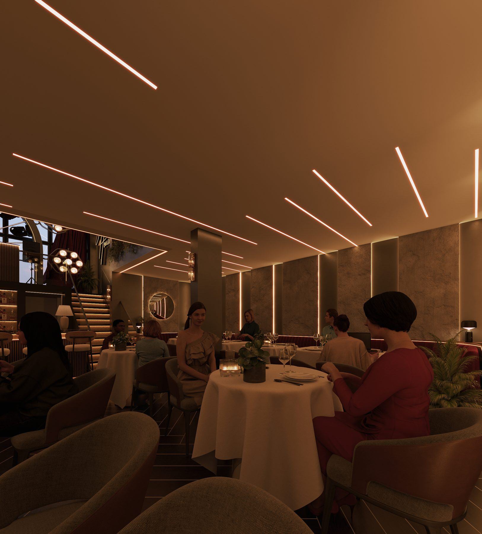 UJ Port Harcourt redevelopment — Dining room in service