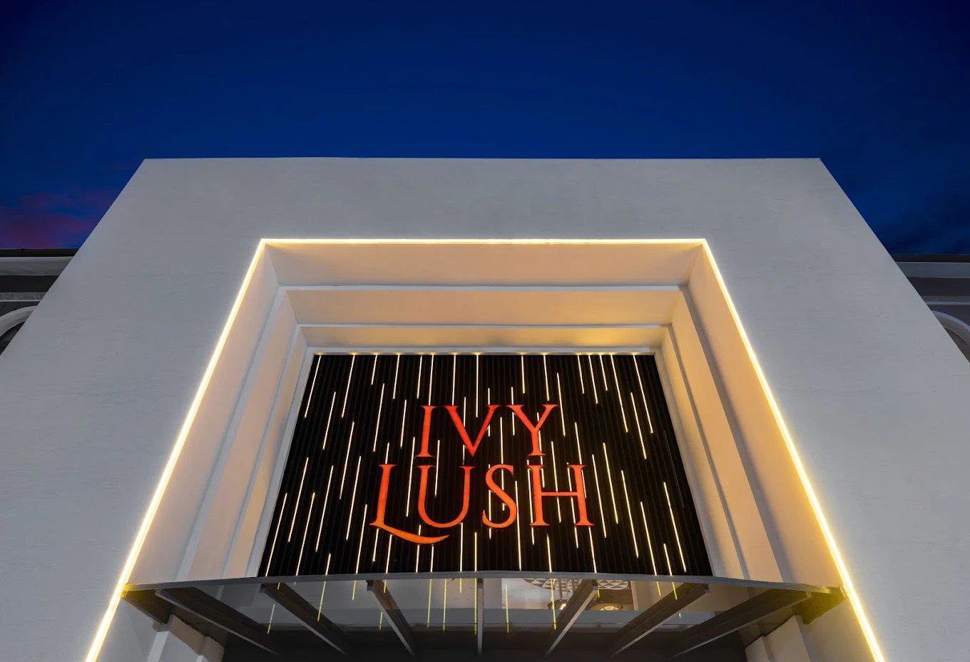 Ivy Lush Hotel, Warri &mdash; The Ivy Lush sign