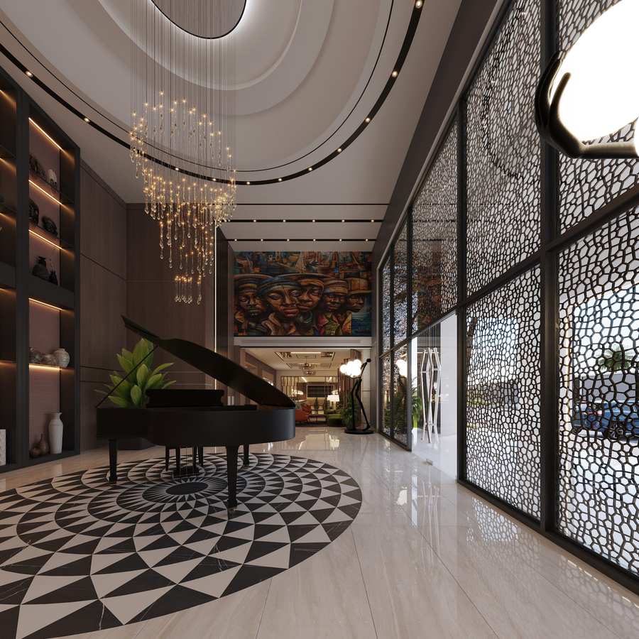 Ivy Lush Agbor &mdash; Lobby entrance
