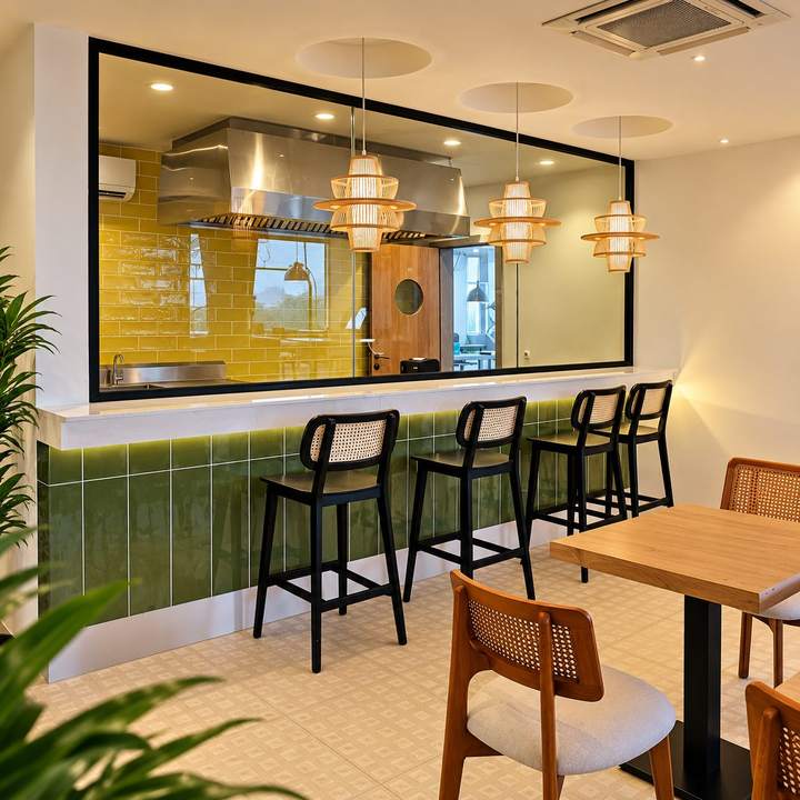 OVF Lounge &mdash; Show-kitchen counter