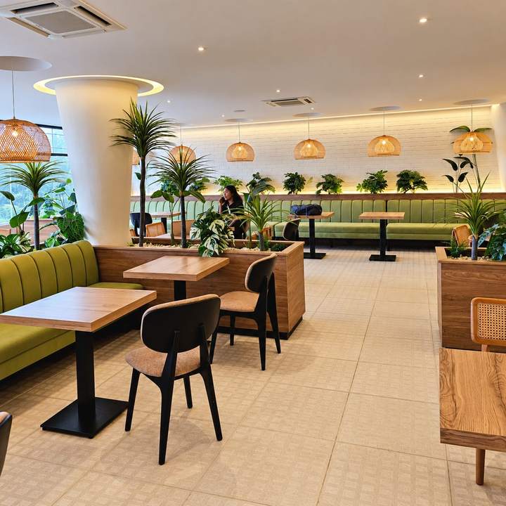 OVF Lounge &mdash; Banquette dining
